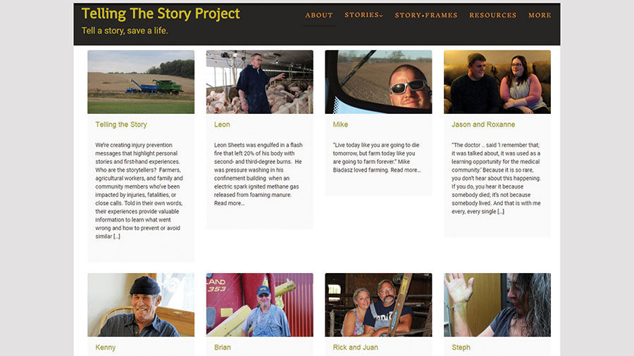 tellingthestory screen shot