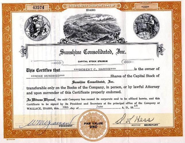 Sunshine Consolidated stock