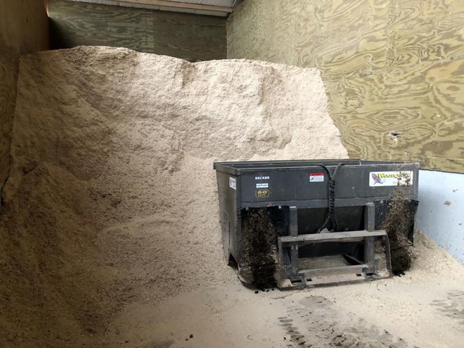 Farm adds sawdust storage