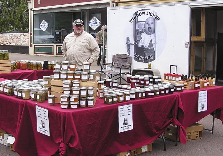 Scott Weber at farmers market