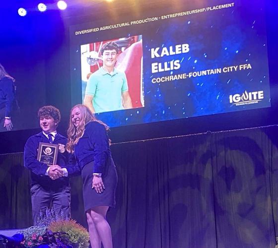 Kaleb Ellis and Mary Schrieber