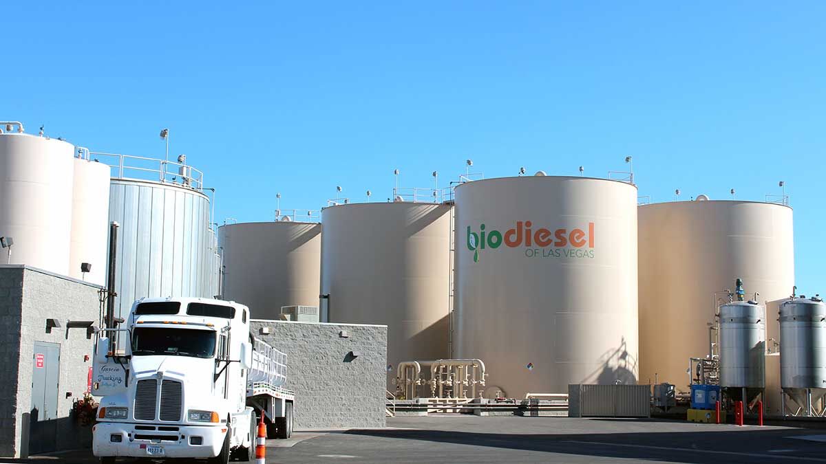 United Soybean Board biodiesel tank photo