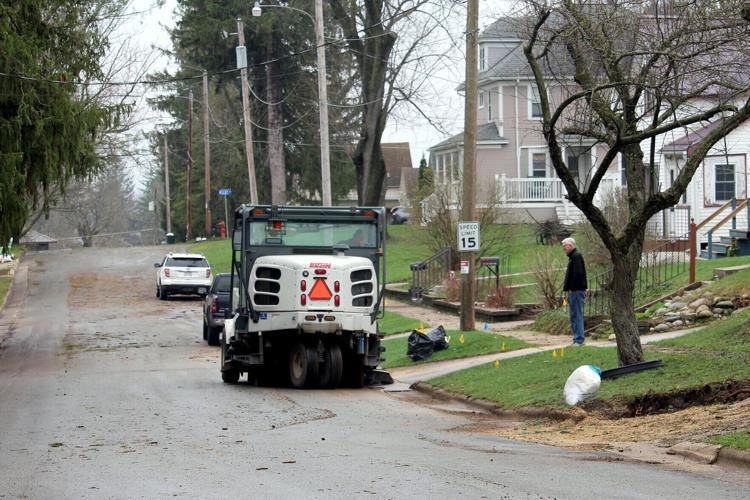 Cleaning the streets
