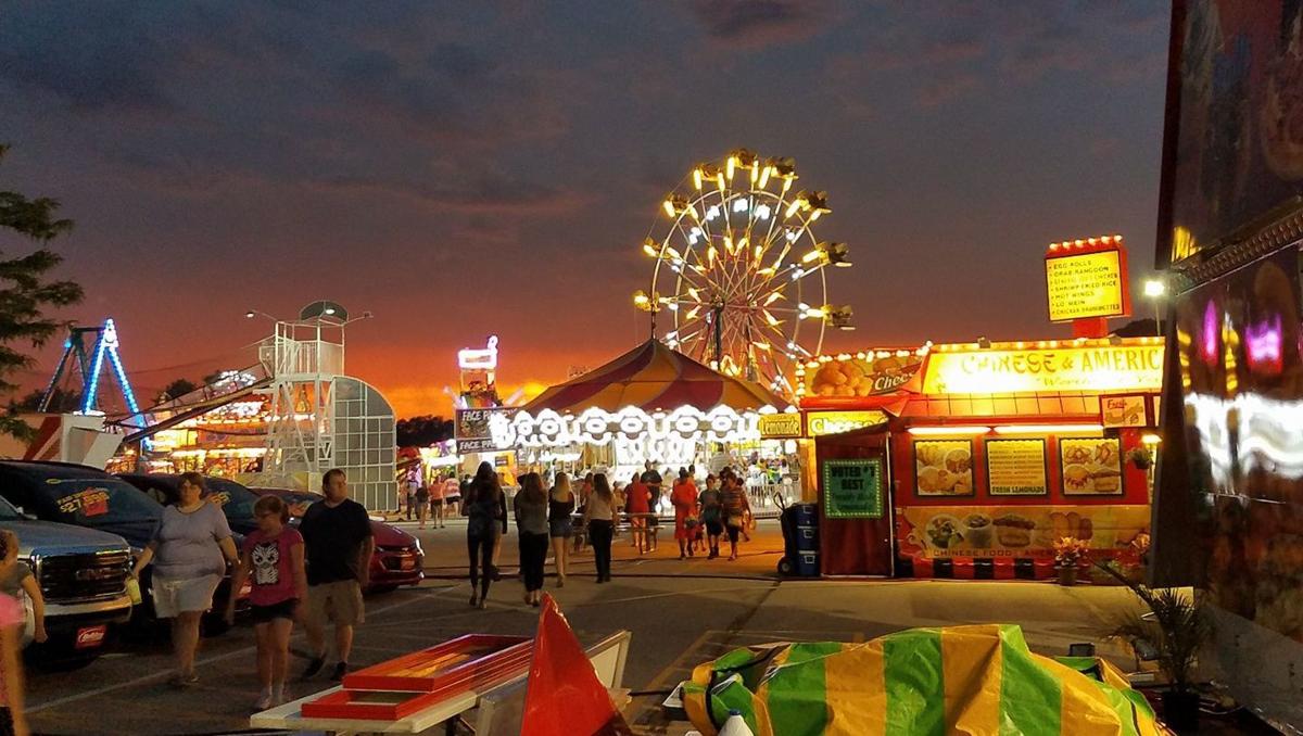 Skyline photo -- Fond du Lac County Fair