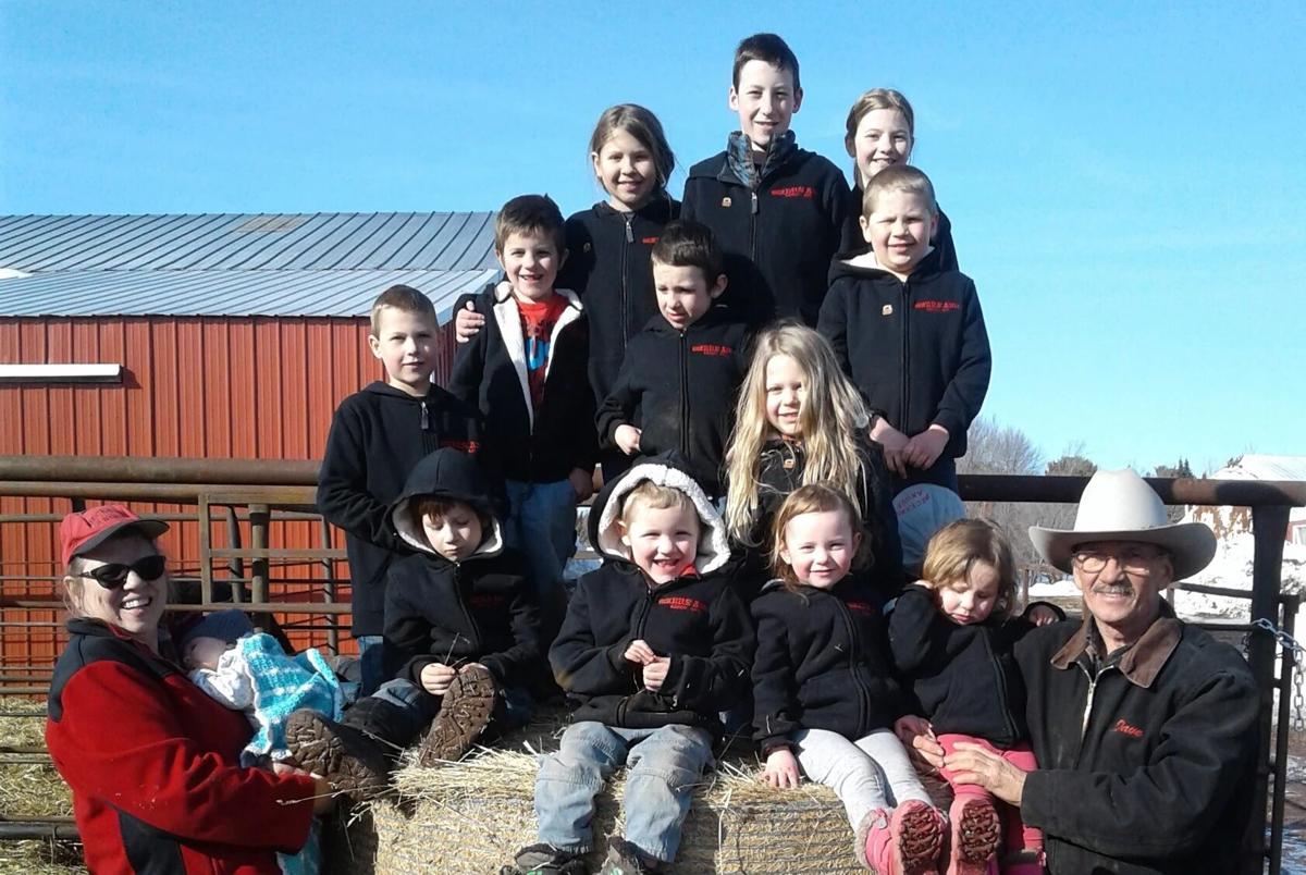 Rose and David Becker and Grandchildren