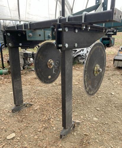 Two-row coulter ripper