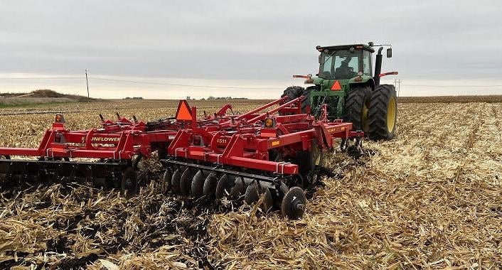 Tractor, tillage equipment