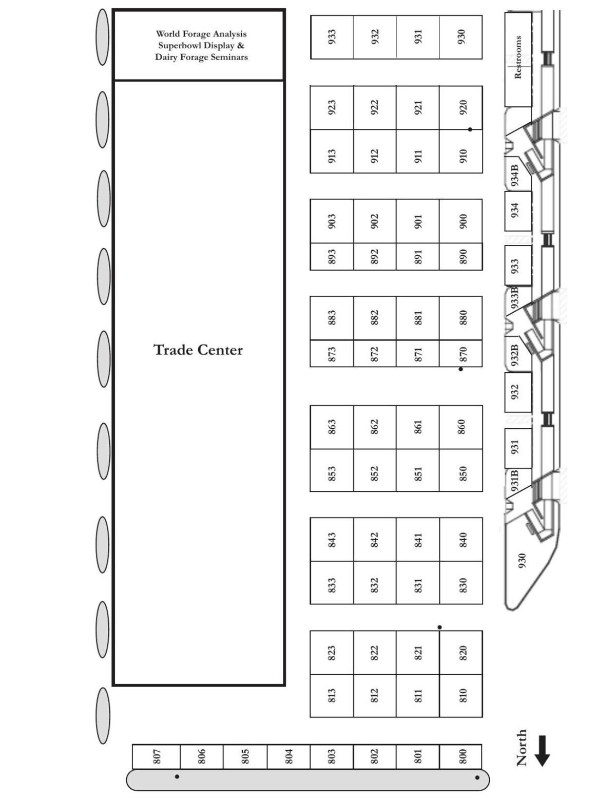 World Dairy Expo outdoors map