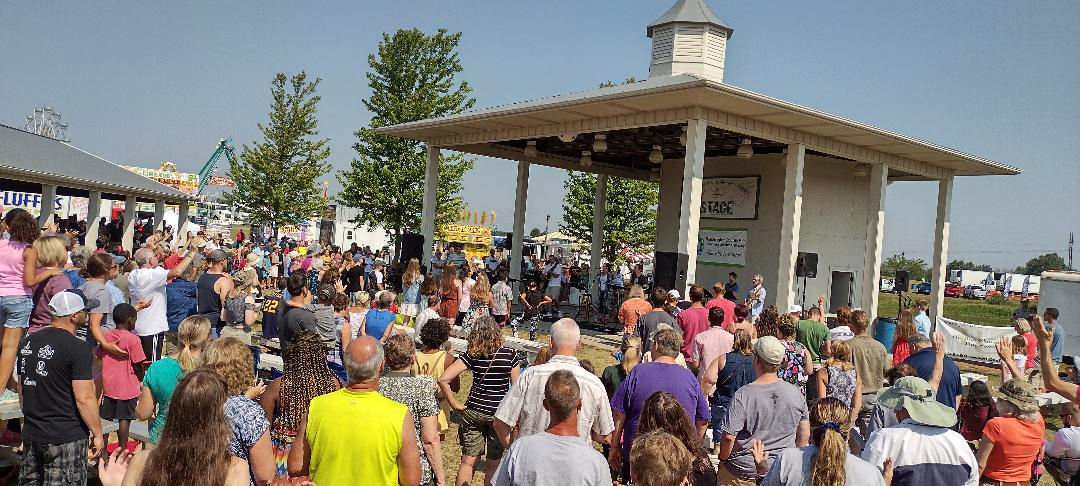 Worship lives at fair