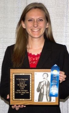 Cassie Endres with 2014