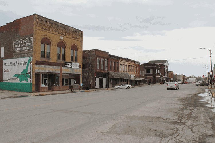 downtown Brookfield, MO