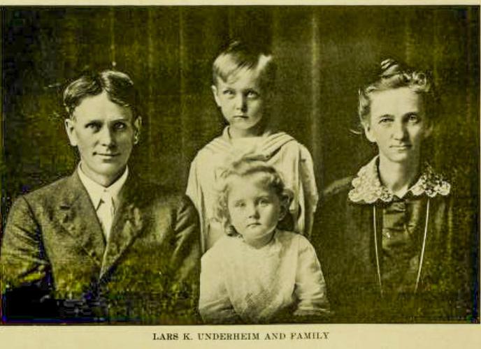 Lars Underheim and family