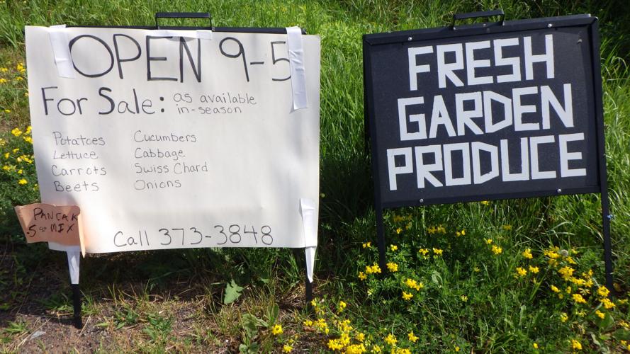 Farm stand sign