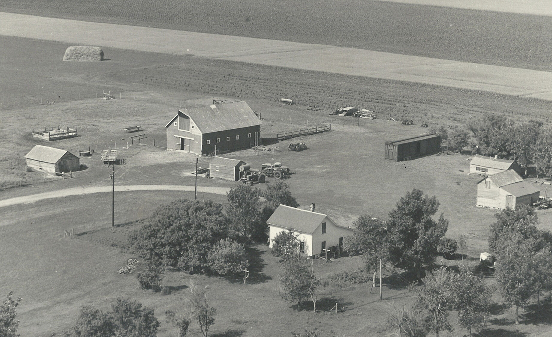 Plessner farm in 1951