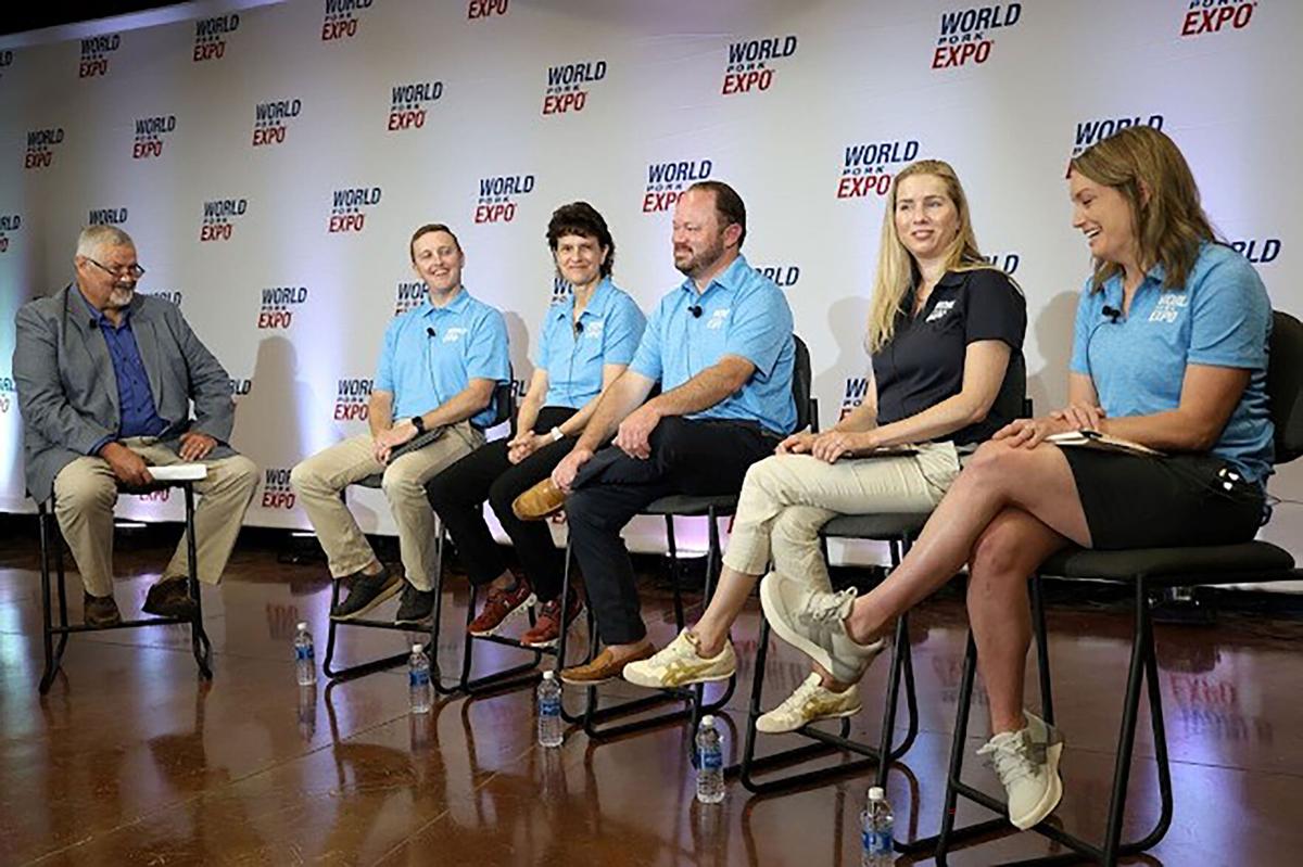 policy panel on pork priorities at World Pork Expo