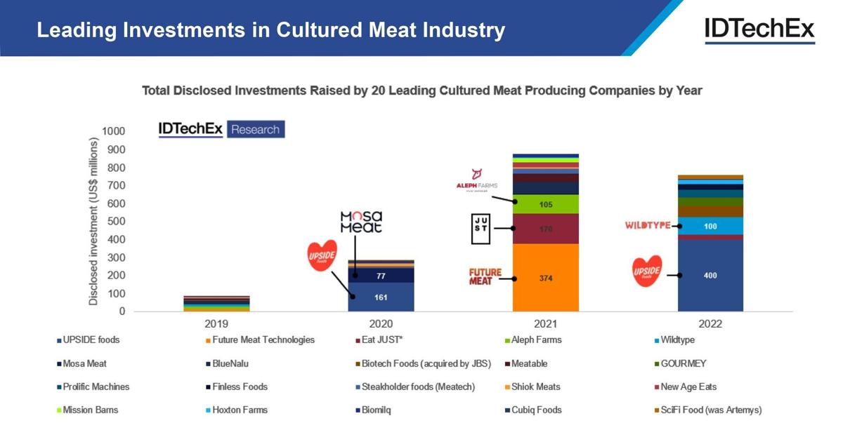 Leading investments in cultured meat