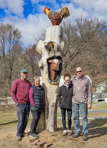 Jerry and Shirley Wagner, Jesse Kettledon and Brandon Wagner