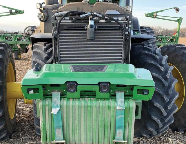 Cameras - autonomous tractor