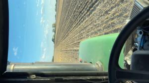 Uldrich plants his crops in early May
