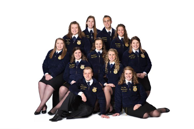 2017-2018 Wisconsin FFA state officers