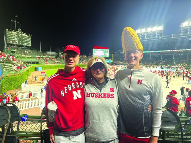 Husker volleyball fans