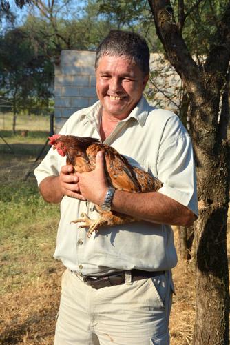 Mike Bosch of South Africa