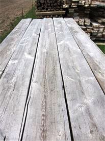 Grey wood siding