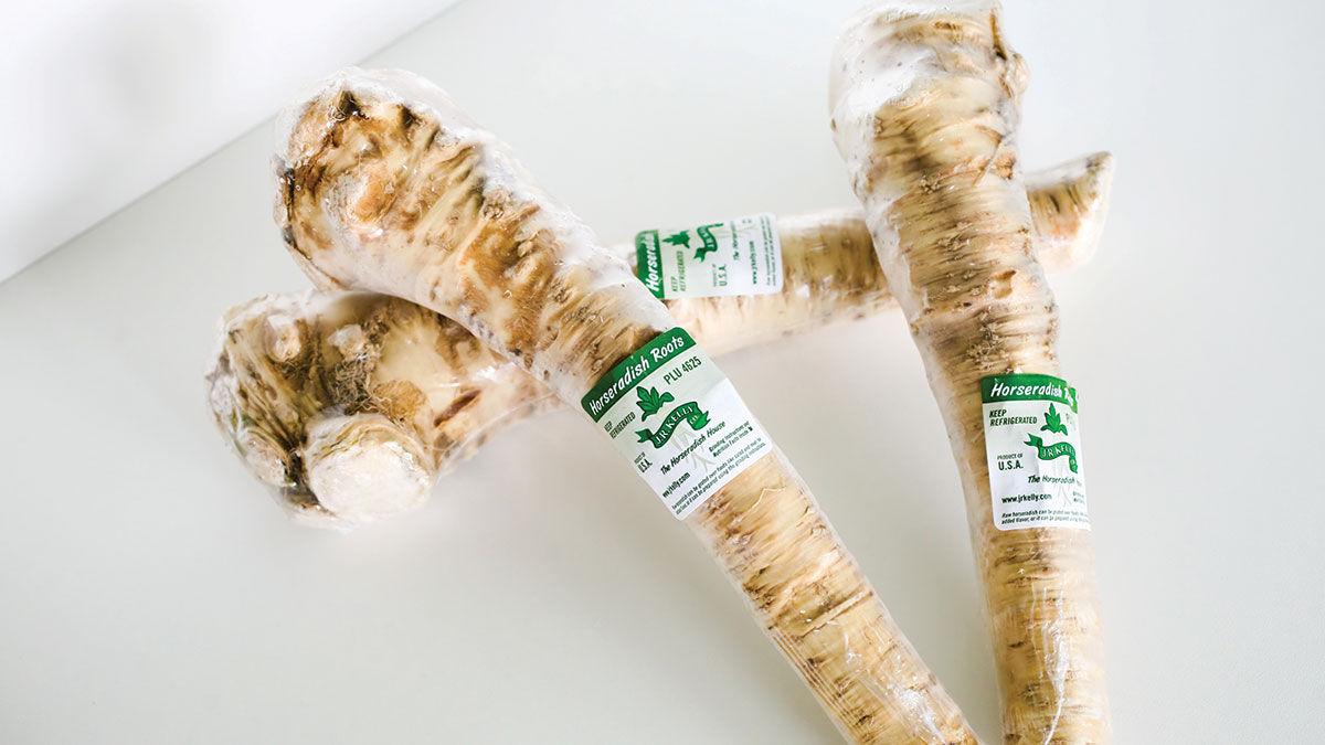 Horseradish roots
