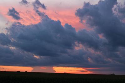 Storm clouds roll in
