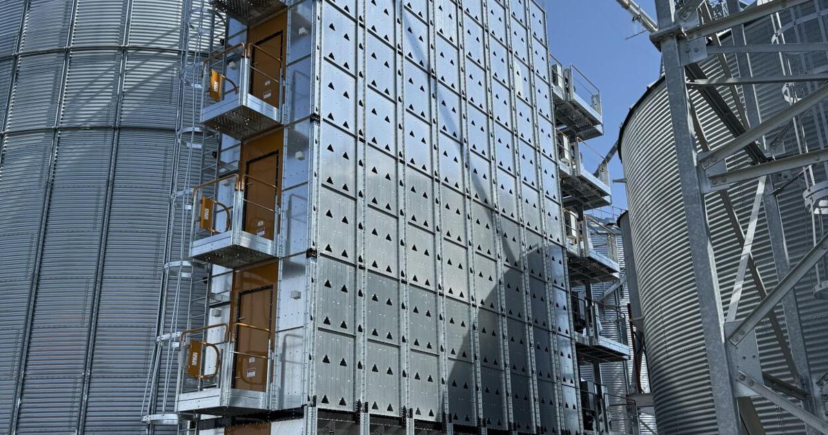 New grain dryer, conveyor system helps harvest flow smoothly