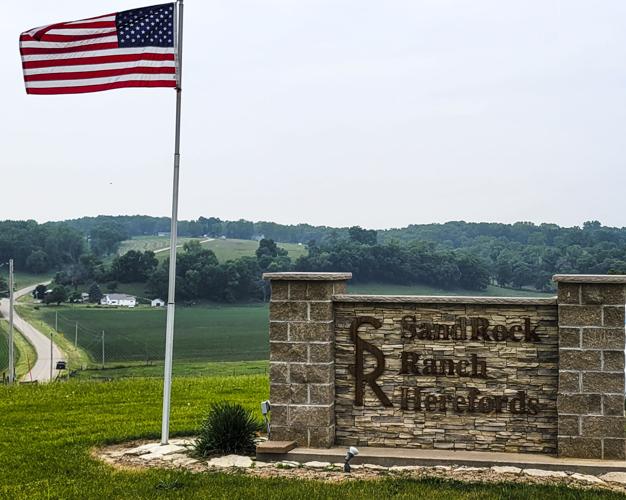 Sandrock Ranch sign