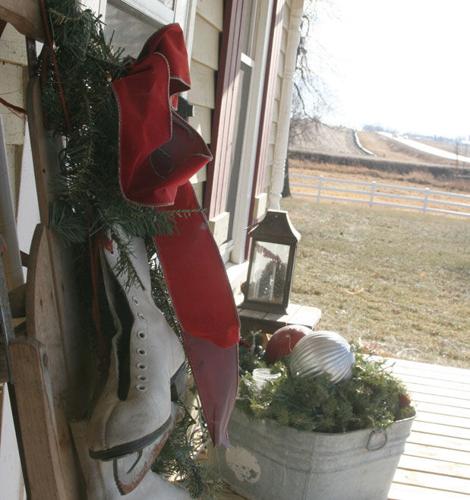 Christmas porch