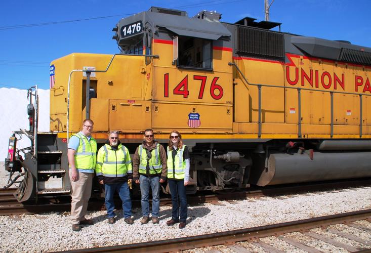 Taylor Holterman and colleagues at Union Pacific