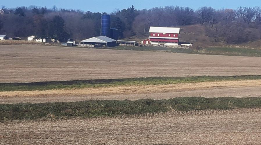 Berg farm near Blanchardville, Wis.