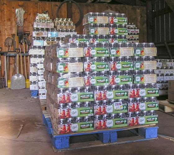 Mason jars