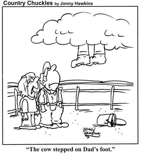 Country Chuckles by Jonny Hawkins