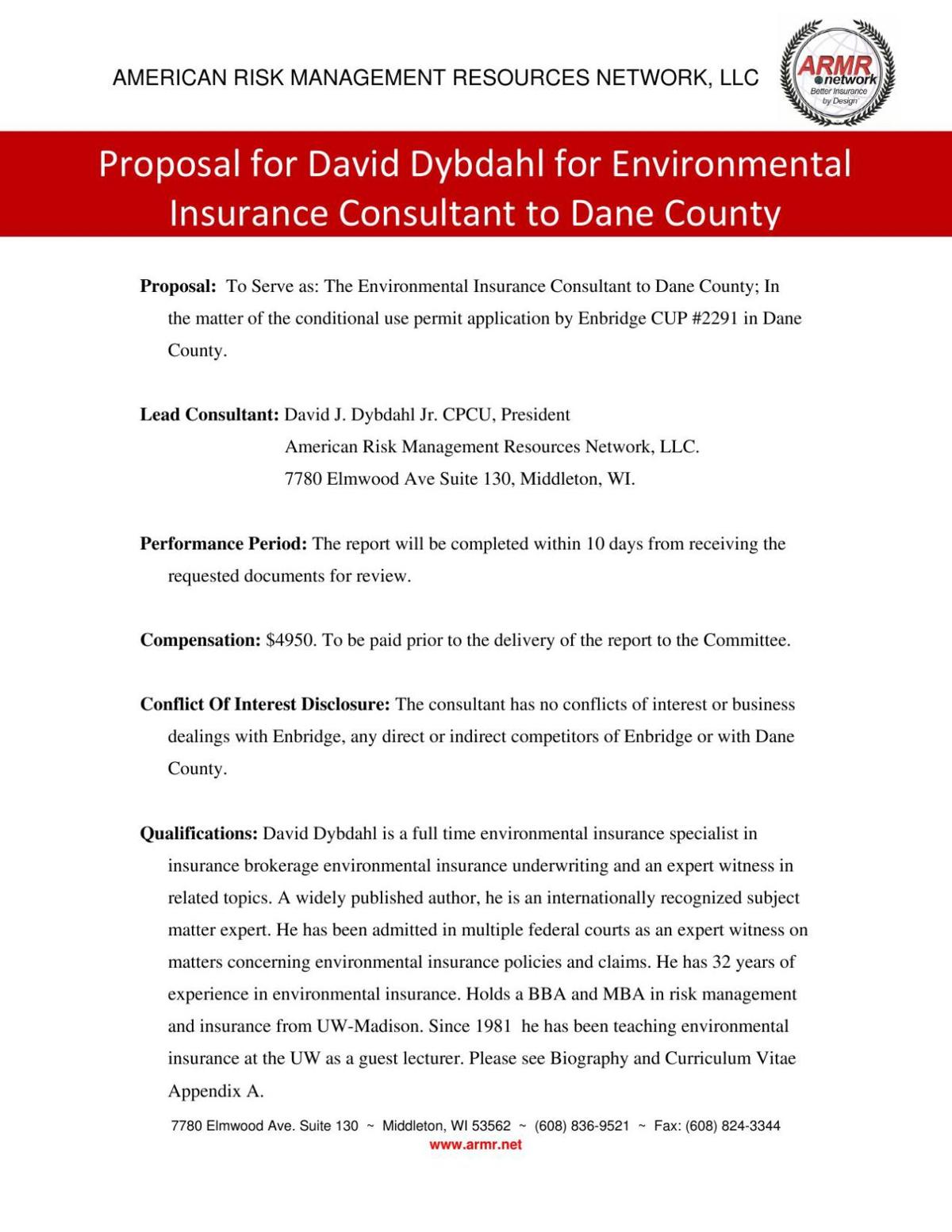 Consultant David J. Dybdahl Jr.
