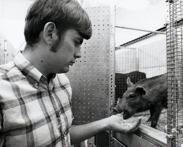 Thomas as undergraduate student