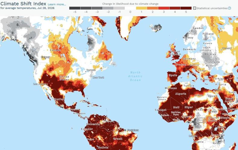 Heat map as of July 28