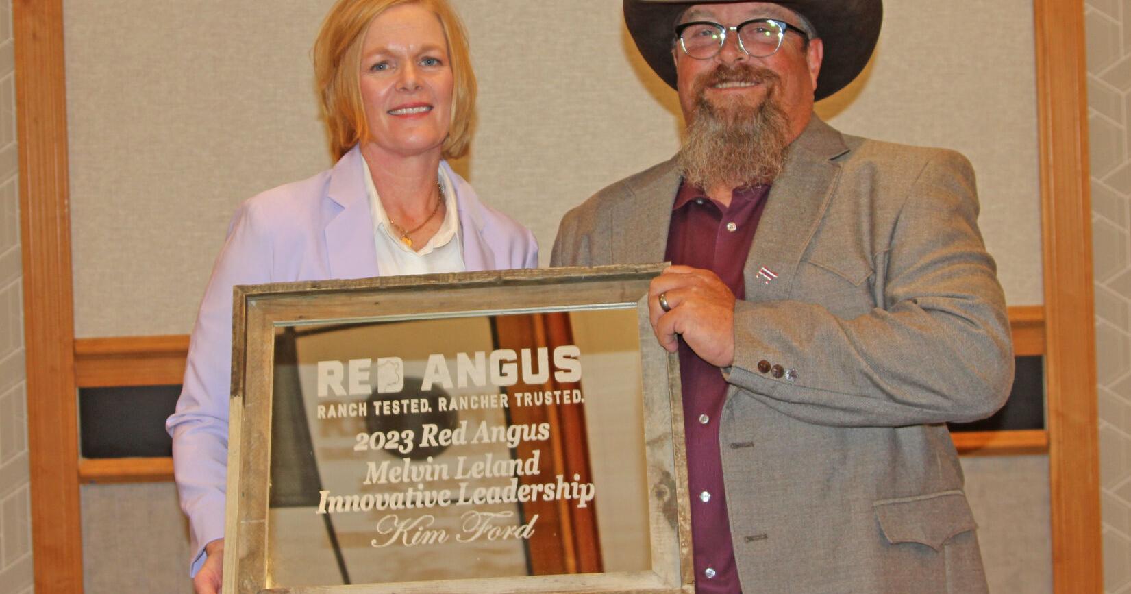 Ford Honored with Red Angus leadership award - Vimarsana News