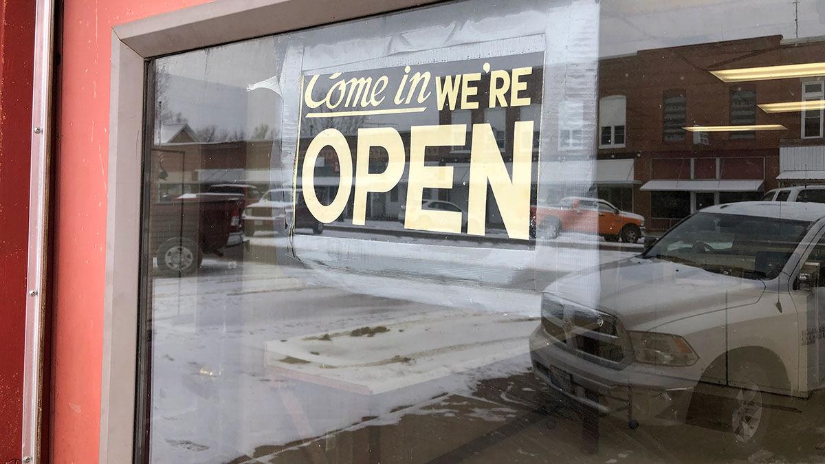 Open sign Missouri small business