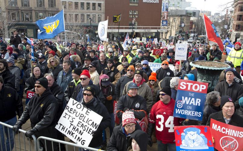 Right to work - rally