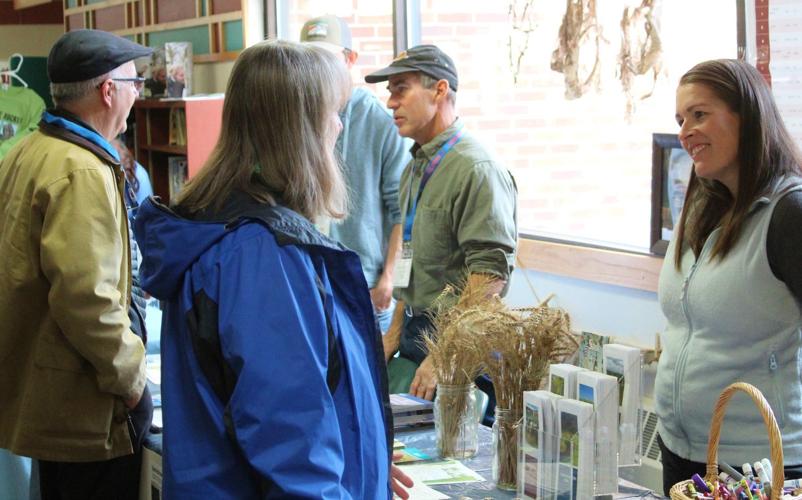 Sauk Soil and Water Improvement Group display at Conserve Sauk Film Festival