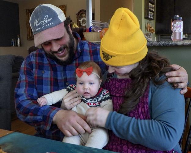 Josh, Rachel and Attie-mae Van Low