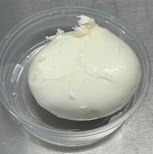 Freshly made mozzarella