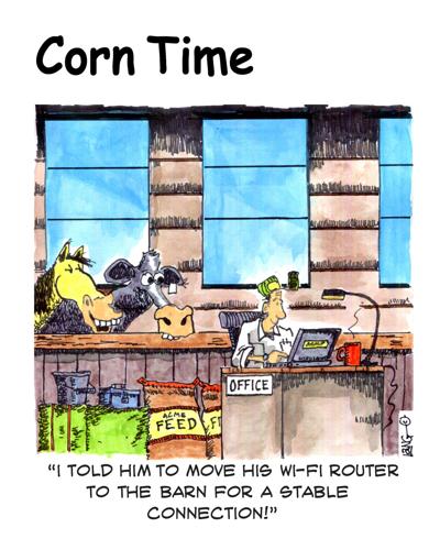 Corn Time by Bob Lang
