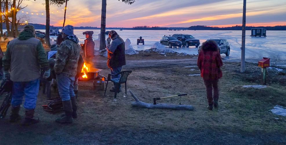 Camp outdoors
