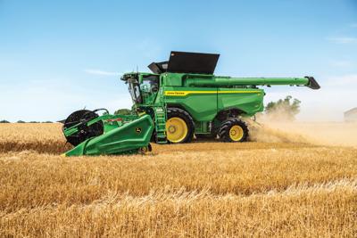John Deere combine