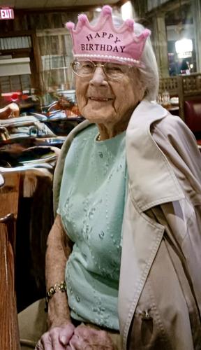 Joan Mueller, 102