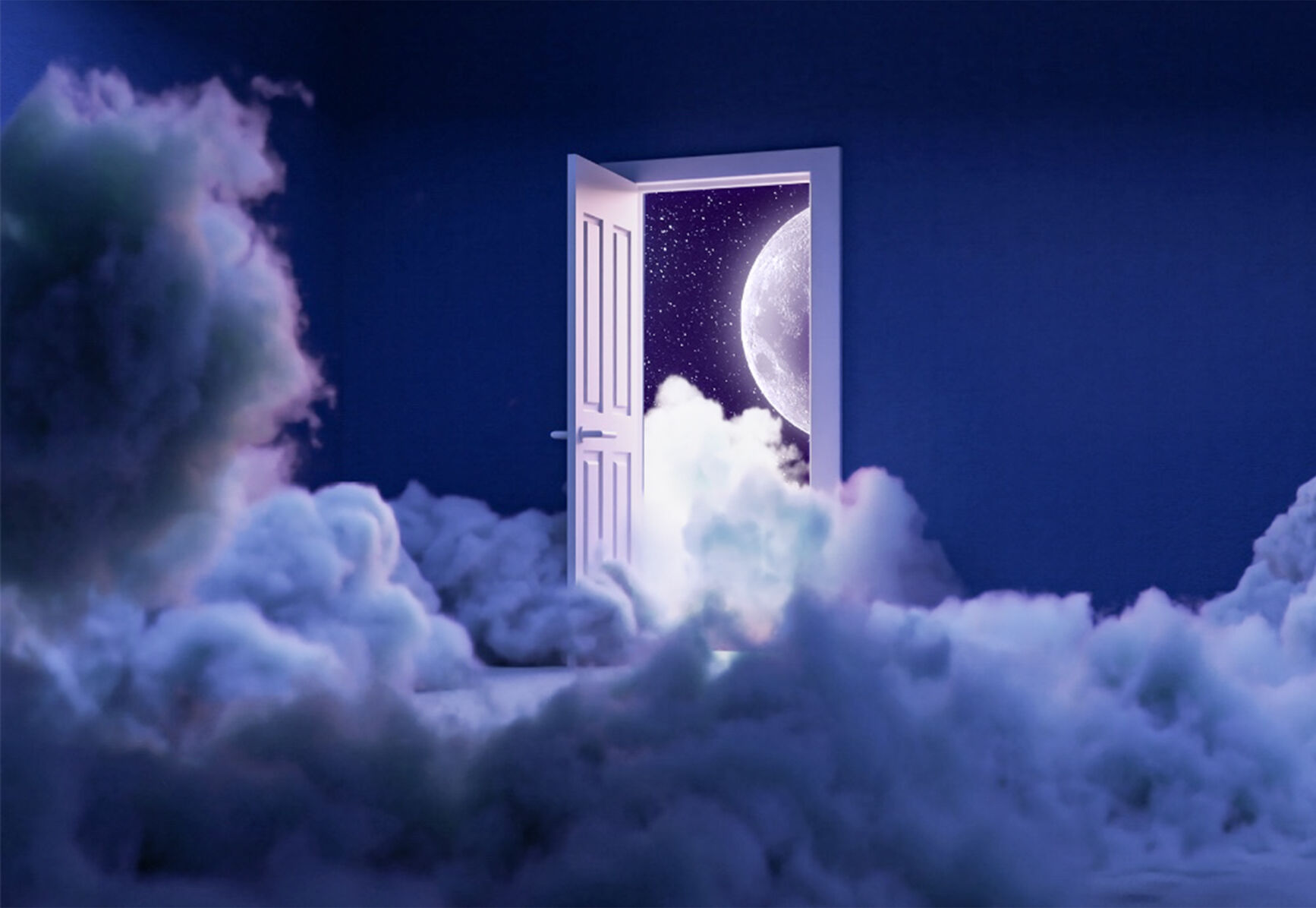 Door opening to heaven